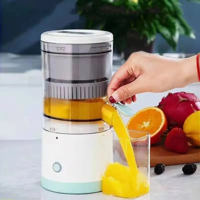 Espremedor de frutas multifuncional elétrico portátil, liquidificador de limão laranja, carregamento USB, espremedor fresco automático para cozinha