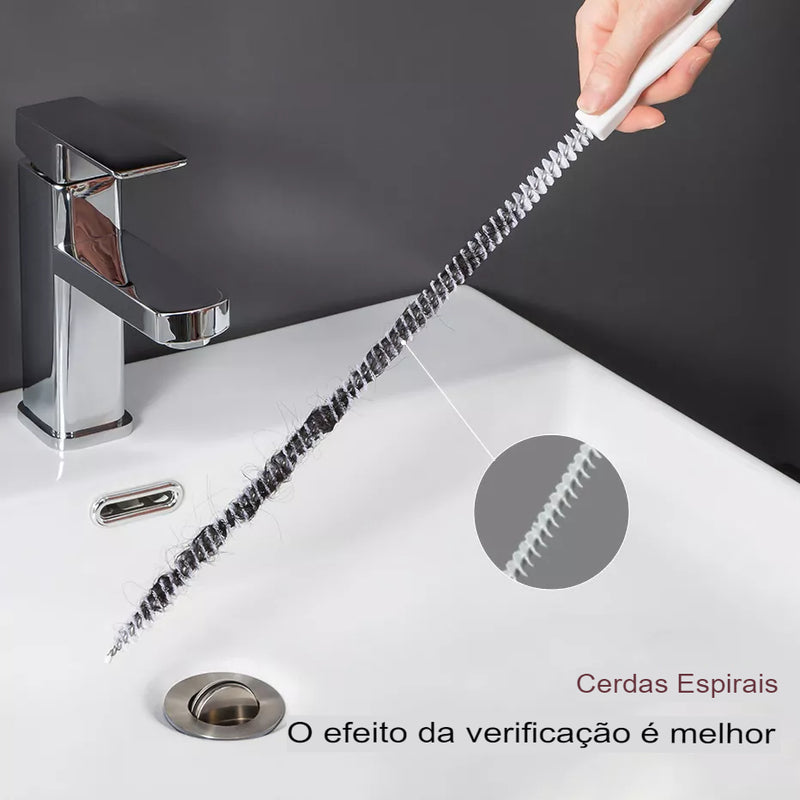 Tubo Flexível Escova De Dragagem, Dreno Limpador, Ferramenta Removedor De Tampão, Banheiro Cabelo Esgoto, Pia De Limpeza, Buracos.