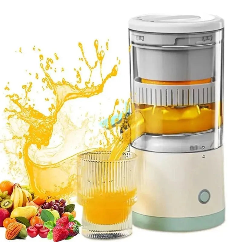 Espremedor de frutas multifuncional elétrico portátil, liquidificador de limão laranja, carregamento USB, espremedor fresco automático para cozinha