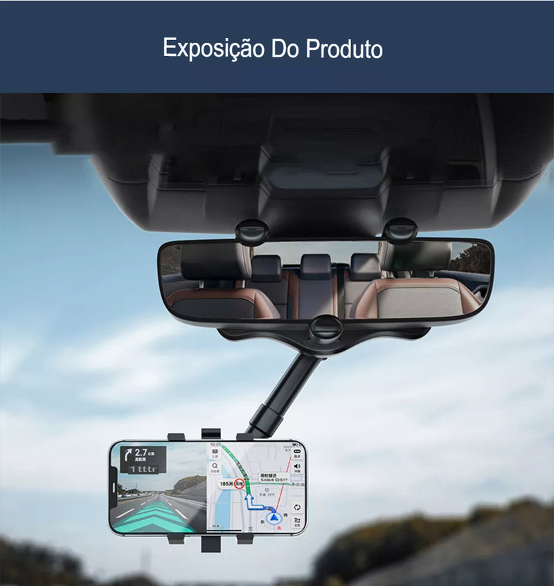 Suporte Para Carro No Retrovisor 360 graus Universal